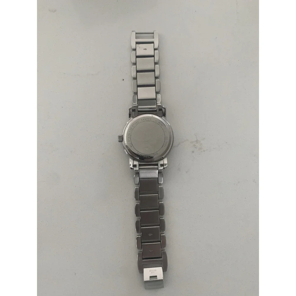 Michael Kors Silver Tone Crystal Women's Watch